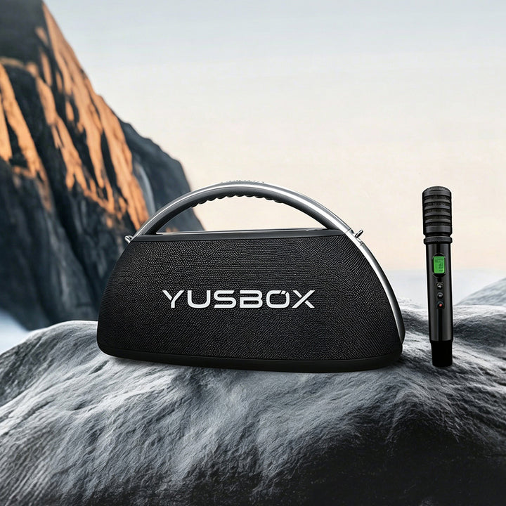 YUSBOX C20 outdoor karaoke machine — alternate view