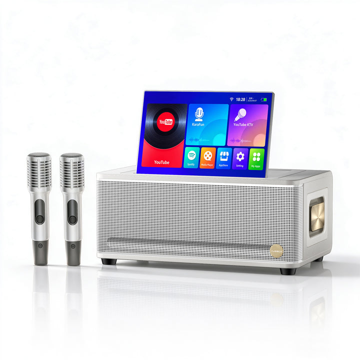 YUSBOX FD5 home karaoke system with screen