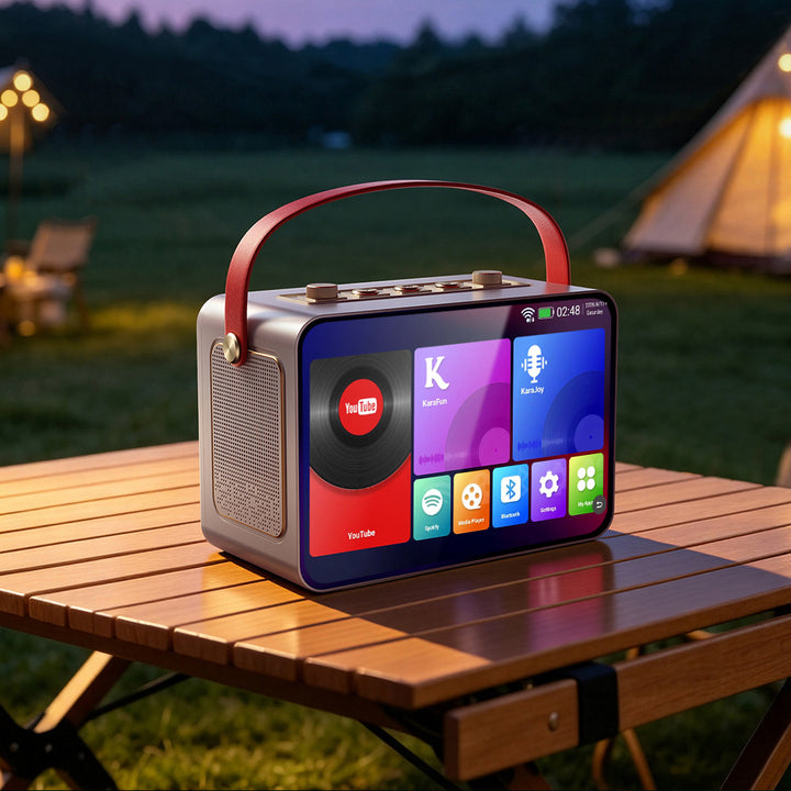 YUSBOX P20 portable karaoke machine — alternate view